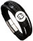 JEDTAKCT 12 Sternzeichen-Armbänder – Modisches Lederarmband, Sternzeichen-Horoskop, Geflochtener Armreif, 21,5 Cm, Weiß