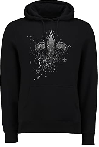 New Orleans Saints - NFL - Shatter Graphic Hoodie - Black - XXL