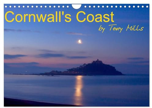Cornwall's Coast by Tony Mills (Wandkalender 2024 DIN A4 quer), CALVENDO Monatskalender