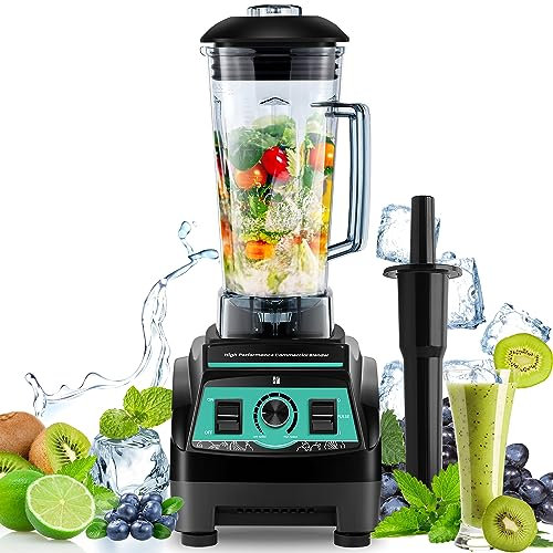 Huanyu 2L Commercial Jug Blender 2200W Haute Puissance Mélangeur Multifonction Dans Un Presse-agrumes Écraser Glace, Fruits, Jus De Légumes, Nourriture Pour Enfants, Smoothie Commercial Mélangeur