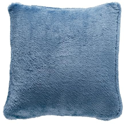 ESSEX - Kissenbezug Faroe, 40 x 40 cm, Kissenhülle, 100% Polyester, Zierkissenbezüge - Blau