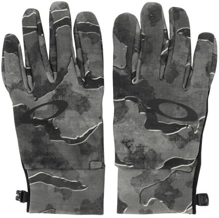 Oakley Herren Gloves Latitude Fleece-Handschuhe, Schwarz, Medium