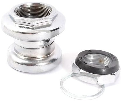 BMX Steuersatz 1 Zoll KHE mit Gewinde 30mm Chrom nur 145g Old School