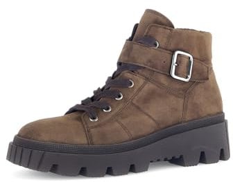 Gabor Damen Schnürstiefeletten, Frauen Stiefeletten,halbstiefel,Kurzstiefel,uebergangsschuhe,uebergangsstiefel,warm,Boots,Whisky,38 EU / 5 UK
