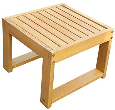 vanvilla Beistelltisch Gartentisch Holztisch Tisch Holz