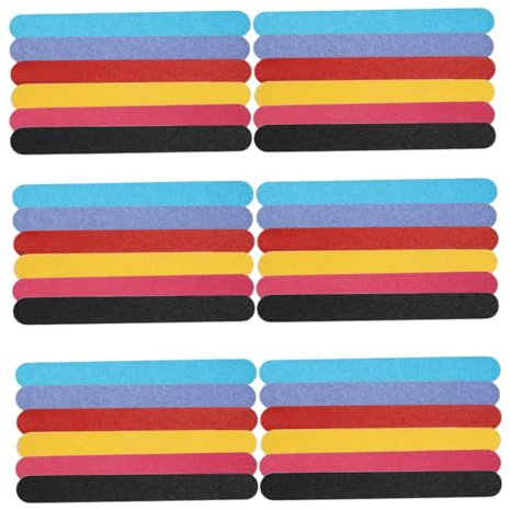 BELLIFFY Komplettes 36-teiliges Nagelfeilenset – Doppelseitige Fingernagelfeilen Und Polierstreifen Maniküre-werkzeugset