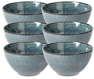 broste Copenhagen Nordic SEA Schale 17 x 8 cm Set6