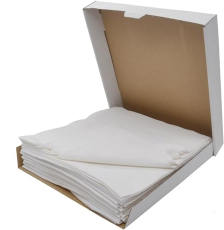 SILISTO MEGA Tex Universal- Putztücher Weiß ca. 18-25x60cm, 32 Stück Allzwecktücher mit 100% Baumwolle für - Haushalt, Putzen, Putzlappen, Fenstertücher, Werkstatt Tücher und Auto Putztücher