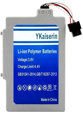 New Upgraded 4500mAh U (Above Cable) 0 Cycle Replacement Gamepad Battery Compatible for Nintendo Wii U Gamepad,Repair kit with Tools