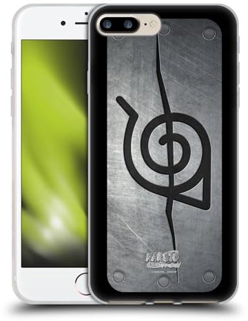 Head Case Designs Officially Licensed Naruto Shippuden Itachi Headband Iconic Gel Case [Military Grade Protection] Compatible With Apple iPhone 7 Plus/iPhone 8 Plus