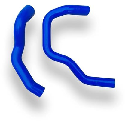 Tuyau Filtre POUR Jeep POUR Cherokee XJ 4.0L Avec 6 Cylindres 1991-2001 Tuyau Liquide Refroidissement Radiateur En Silicone Tuyau Supérieur Et Inférieur D'Admission D'Air(2 pcs blue)