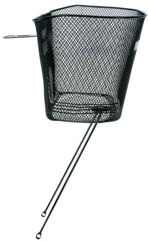 M-Wave Wire Bicycle Basket Black, 35x25x25/22 cm