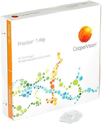 Proclear 1 Day Tageslinsen weich, 90 Stück / BC 8.7 mm / DIA 14.2 / -4,75 Dioptrien