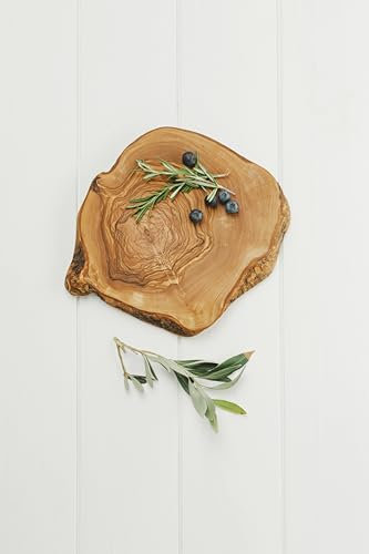 Naturally Med Dreifuß / Dreifuss / Topfuntersetzer rustikalen - aus olivenholz