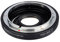 B.I.G. 421359 Adattatore per obiettivo con lenti Canon FD a Sony a Nero