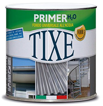 TIXE Primer Antiruggine Universale – Base Protettiva per Metalli, Legno e Superfici Esterne, Bianco 500 ml