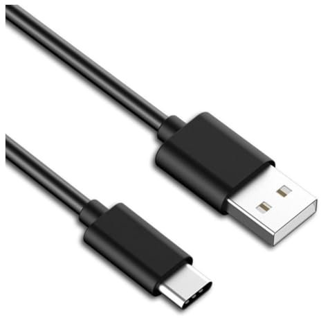 ienza USB-C Type C Charge Cable Cord Wire for Xbox Series X Core and PlayStation 5 PS5 DualSense Controllers (Black)