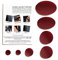 Down Jacket Repair Patches: Easy to Use, Pre-Cut, Self-Adhesive, Waterproof Fabric, Tear-Resistant Rip-Stop Nylon Fabric Patches for Clothing, Down Jacket Patches, Outdoor Gear - Burgundy