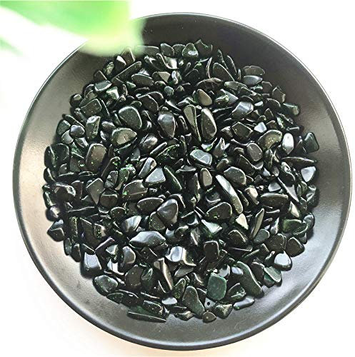 50g 3 Größe Grüner Sandstein Kies Bulk Tumbled Stones Edelstein Kristalle Natürliche Steine ​​und Mineralien-5-8mm