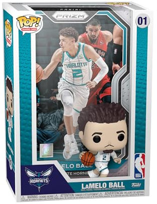 Funko POP! Trading Cards: LaMelo Ball - NBA + Panini - Collectable Vinyl Figure - Gift Idea - Official Merchandise - Toys for Kids & Adults - Sports Fans - Model Figure for Collectors and Display