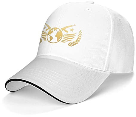 Sobplkauja Qwvfreece Sandwich Baseball Cap Unisex Trucker Style Hüte, weiß, Einheitsgröße