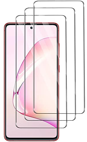 Widrt Lot de 3, Verre Trempé Compatible avec Samsung Galaxy Note 10 Lite, Film Protection écran - Anti Rayures - sans Bulles d'air -Ultra Résistant (HD Ultra Transparent) pour Galaxy Note 10 Lite