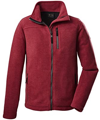 G.I.G.A. DX (GIGEQ Herren Casual Fleecejacke GW 17 MN KNTFLC JCKT, tiefrot, XXL, 38544-000