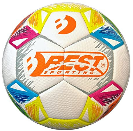 BEST SPORTING Fußball Spirit I hochwertiger Fußball Kinder I langlebiger & Allwetter-beschichteter Ball I Kinder Fußball zum Trainieren I Fußball Zubehör (Größe 4 Light Weight)