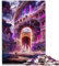Puzzle Weltbesitzer 1000-teiliges Puzzle aus Holz für Erwachsene und Kinder ab 12 Jahren Lernspiele für Erwachsene und Kinder Größe: 50x75 cm