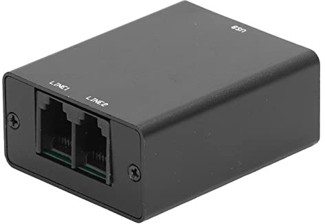 Registratore Vocale per Telefono Fisso con Memoria 32GB Porta RJ11 100 240V per Casa e Ufficio Chiamate Automatiche