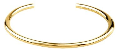 CUFF Copenhagen Avery Armreif – 925 Sterling Silber, 18k Vergoldet, Handgefertigt, Verstellbar, Zeitloses Design – Eleganter Gold Armreif für Herren