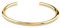 CUFF Copenhagen Avery Armreif – 925 Sterling Silber, 18k Vergoldet, Handgefertigt, Verstellbar, Zeitloses Design – Eleganter Gold Armreif für Herren