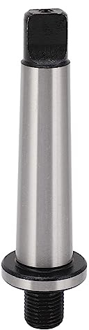 MT2 Shank to 1/2in‑20 Manganese Steel Threaded Drill Chuck Arbor for Tapping Drilling Machines Lathe Professional Accessories