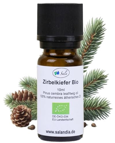 Sala Zirbelkieferöl Zirbenöl Aroma ätherisches Öl naturrein BIO 10 ml