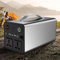 Centrale Elettrica Portatile 300W, Fonte di Alimentazione Portatile, Batteria di Backup 220V/90000mAh con Onda Sinusoidale Pura, Generatore Solare per Emergenza Camper Viaggi Campeggio,Silver