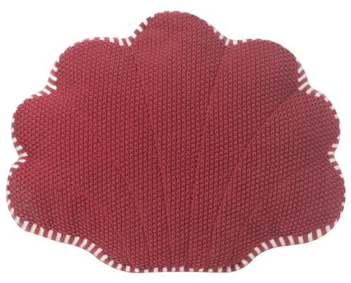 Kindsgut Peluche Coton, Crochet, Coquille, Grande Coquille à câliner en 100% Coton