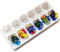 6 piezas de decoración de peces flotantes de cristal colorido para acuario, decoración artesanal de burbujas para decoración del hogar