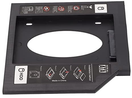 HDD Caddy Bay General 2nd HDD SSD Hard Drive Tray Laptop CD DVD ROM Drive Slot 9.5mm