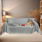 Byour3 – Sofabezug SUPER WASSERDICHT 3 2 4 Sitzer - Sofaschoner Katze Hund Kinder Haustiere - Sofaschutz Fleckenabweisender Anti Tierhaare Sofa-Abdeckung Rechteckig Waschbarer (Stahl, 1 Sitzer)