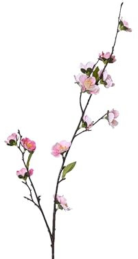 Rama de flores de cerezo artificial, 70 cm, ramas de cerezo, ramas de cerezo, ramas decorativas, rama decorativa, rama de boda, decoración de primavera, decoración de Pascua, color rosa