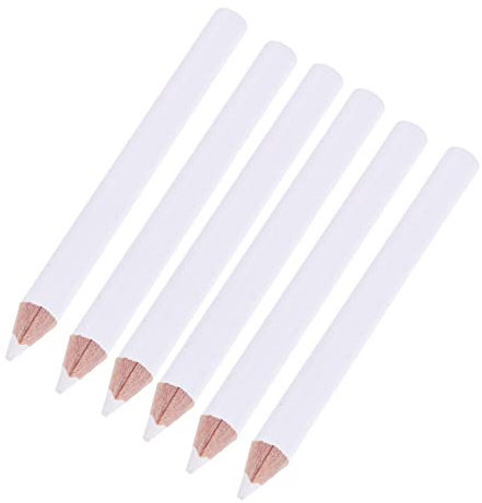 Happyyami 30pcs White Wax Rhinestone Picker Pen Nail Rhinestones Picking Tool Nail Art Dotting Pencil for Manicure and Crystal Decoration