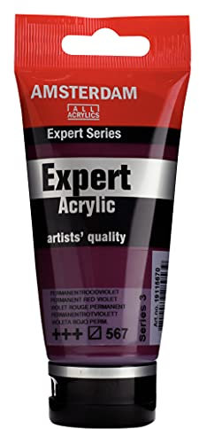 Amsterdam Expert Acrylic: (Acrylique) 75ml Série 3 - Rouge Violet Permanent