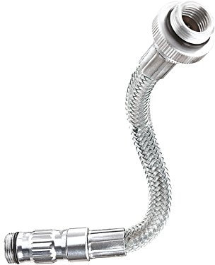 Lezyne Pumpe CO2 Flex Schlauch, Silber, 1-RP-CFH-HOSE