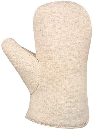Texxor Backfauster BW-Segeltuch, Baumwollhandschuhe Kat. 1, 10 Paar