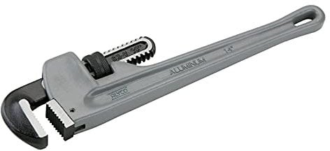 Alyco 111412 Llave grifa - Llave Stillson de aluminio 300 mm 12 PULGADAS