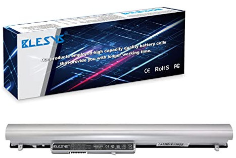 BLESYS 728460-001 LA04 Batterie pour HP Pavilion 248 G1 350 G1 G2 355 G2 15-N 15-n042ef Séries 728461-001 HSTNN-YB5M HSTNN-YB5N TPN-Q130 TPN-Q131 LAO4 LA04DF Ordinateur Portable 2200mAh/14.8V Argent