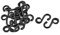 sourcing map 15Stück Beutel Plastik S Strap Connective Swivel Snap Ring Haken Gürtelschnalle DE de