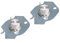 RDEXP WP3977393 Trockner Thermostat Thermische Sicherung Endschalter Kit Repace 3399848 3977393 AP3094244 Trockner Set von 2