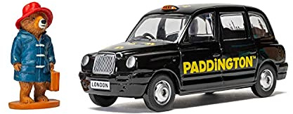 Corgi Paddington Bear Londoner Taxi und Paddington-Bär-Figur