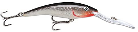Rapala Unisex-Adult Deep Tail Dancer Angelköder-Angelzubehör aus Balsaholz-Stabile Tauchschaufel-Süßwasser Spinnköder-Lauftiefe 12m-Fischköder 13cm, 42g-Hergestellt in Estland-Silver, 13 cm / 42 g